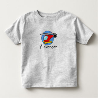 Personalised Childrens Kids Helicopter T Shirt