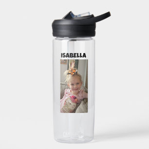 Personalised Child's Photo and Name     Water Bottle