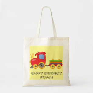 Personalised Child's Train Bag