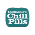 Personalised Chill Pills Mint/Candy Container