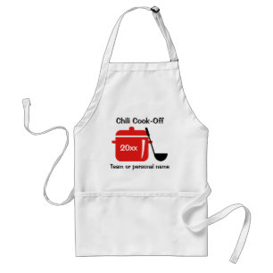 Personalised Chilli Cook-Off Standard Apron