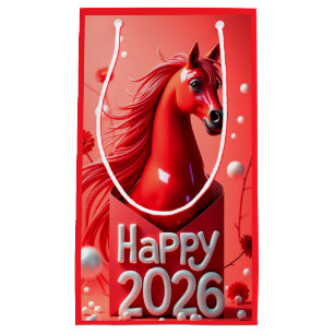 Personalised Chinese new year 2026 Small Gift Bag