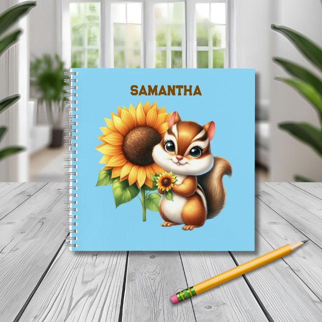 Personalised Chipmunk Notebook (Creator Uploaded)