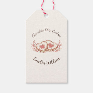 Personalised Chocolate Chip Cookies Gift Tags