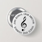 Personalised Choir Director Treble Clef Music