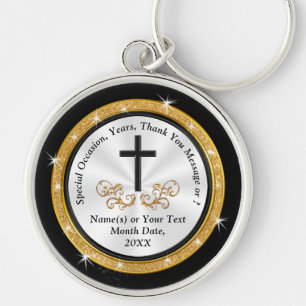 Personalised, Christian Gifts for Men and Women Key Ring