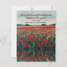 Personalised Christian Postcard