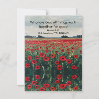 Personalised Christian Postcard