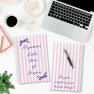 Personalised Christian Prayer Bible Study Notebook