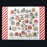 Personalised Christmas Advent calendar Notepad<br><div class="desc">Christmas Countdown Calendar notepad for all the holiday-loving people in your life. Edit text to add your name.</div>