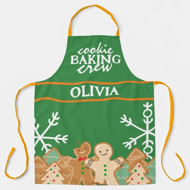 Personalised Christmas Apron (Front)