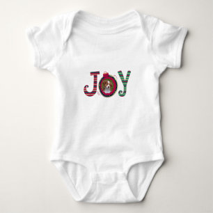 personalised christmas baby photo bodysuit