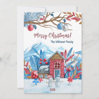 Personalised Christmas Card
