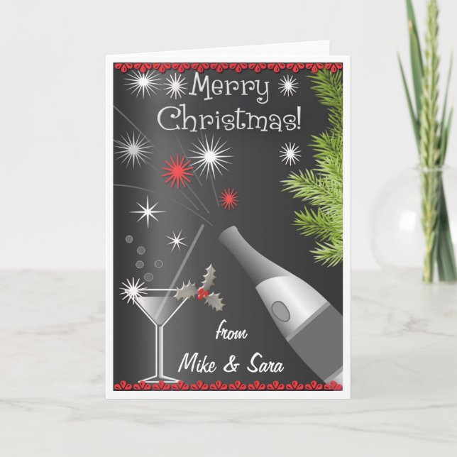 Personalised Christmas Card (Front)