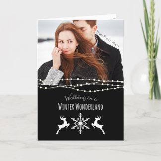 Personalised Christmas Cards - Winter Wonderland