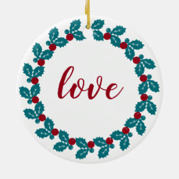 Personalised Christmas Ceramic Ornament