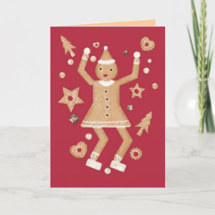 Personalised Christmas Cookie Martzkin Card