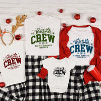 Personalised Christmas Crew Custom Holiday Pajama