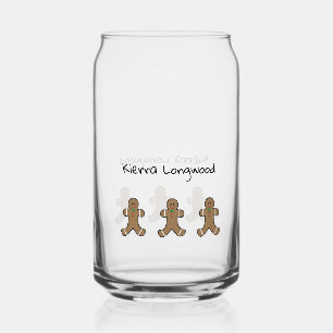 Personalised Christmas Drinking Glass