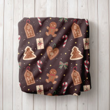 Personalised Christmas Fleece Blanket