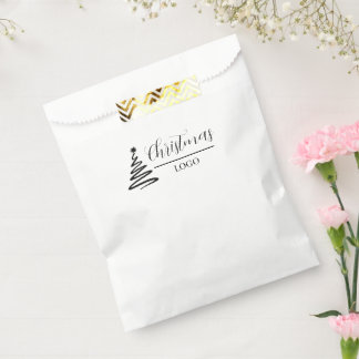 Personalised Christmas Gift Custom Modern T-Shirt Favour Bag