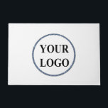 Personalised Christmas Gift Customised Idea LOGO Doormat<br><div class="desc">Add Your Logo Here_Christmas Holiday Gift
You can customise it with your photo,  logo or with your text.  You can place them as you like on the customisation page. Funny,  unique,  pretty,  or personal,  it's your choice.</div>