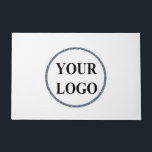 Personalised Christmas Gift Customised Idea LOGO Doormat<br><div class="desc">Add Your Logo Here_Christmas Holiday Gift
You can customise it with your photo,  logo or with your text.  You can place them as you like on the customisation page. Funny,  unique,  pretty,  or personal,  it's your choice.</div>