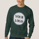 Personalised Christmas Gift Customised Idea LOGO Sweatshirt<br><div class="desc">Merry and Bright  Modern Script Cute Christmas Holiday Add Your Logo.
You can customise it with your photo,  logo or with your text.  You can place them as you like on the customisation page. Funny,  unique,  pretty,  or personal,  it's your choice.</div>