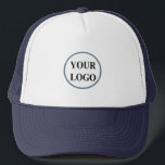 Personalised Christmas Gift Customised Idea LOGO Trucker Hat<br><div class="desc">Add Your Logo Here_Christmas Holiday Gift
You can customise it with your photo,  logo or with your text.  You can place them as you like on the customisation page. Funny,  unique,  pretty,  or personal,  it's your choice.</div>