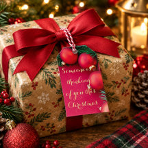 Personalised Christmas Gift Tags