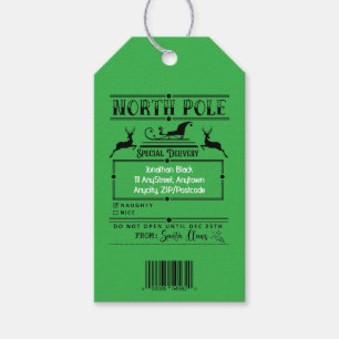 Personalised Christmas gift tags