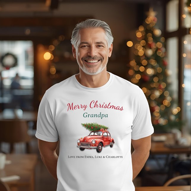 Personalised Christmas Grandpa Shirt Gift (Creator Uploaded)