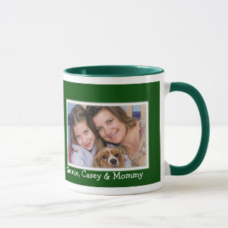 Personalised Christmas Holiday Photo Mug