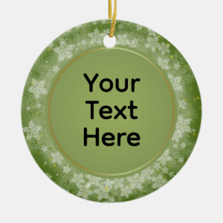 Personalised Christmas Keepsake Ceramic Ornament