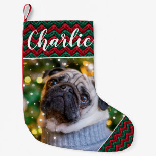 Personalised Christmas Knit Pet Stocking