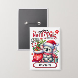 Personalised Christmas Koala Name