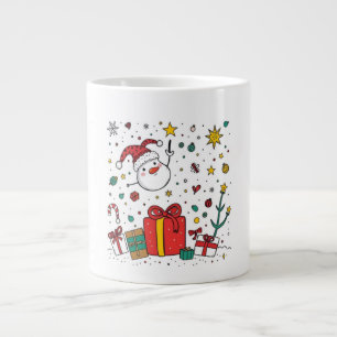 Personalised Christmas  Large Coffee Mug