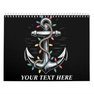 Personalised Christmas Lights Boating Sailing Calendar