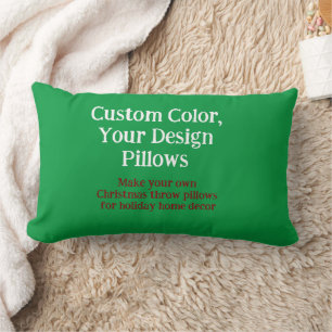 Personalised Christmas Lumbar Pillow - Festive Gif