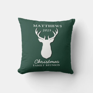 Personalised Christmas Matching Family Reunion Mum Cushion