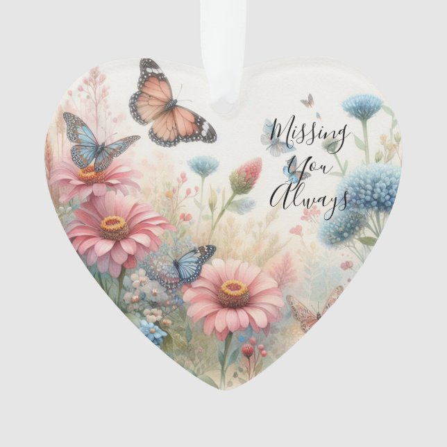Personalised Christmas Memorial Ornament (Front)