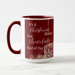Personalised Christmas movie watching  Mug