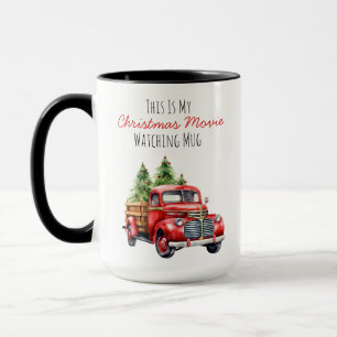 Personalised Christmas Movie Watching Mug,  Mug