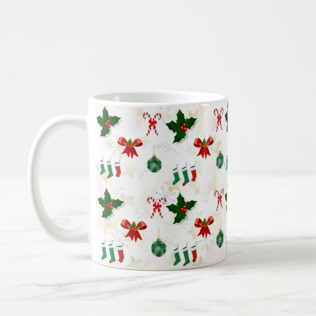 Personalised Christmas Mug Design (Left)