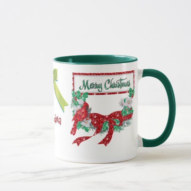 Personalised Christmas Mug Template (Right)