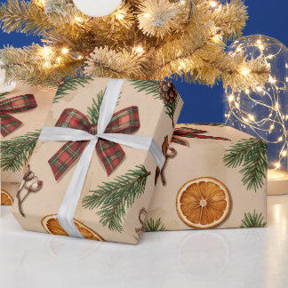 Personalised Christmas Name Wrapping Paper | Elega