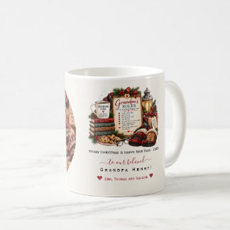 Personalised Christmas & New Year Gift for Grandma Coffee Mug
