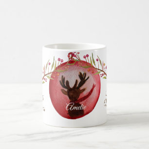 Personalised Christmas. New Year Gift Mug