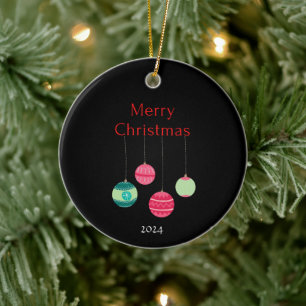 Personalised christmas ornament custom christmas o
