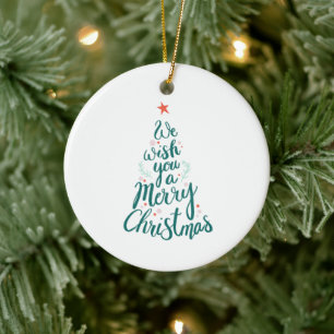 Personalised christmas ornament custom christmas o
